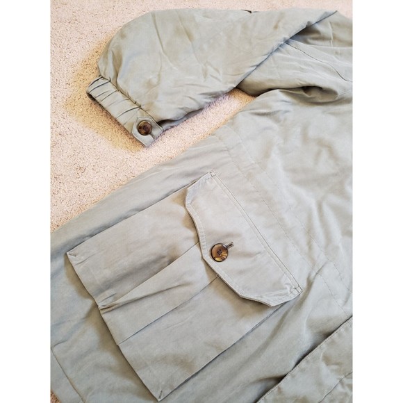 Vintage L.L. Bean Mens XXL Primaloft Flannel Lined Green Barn Chore Field Jacket - Picture 4 of 16